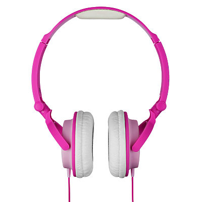 My Doodles Children's Noise Limiting On-Ear Headphones, Pink Unicorn, in Partnership With Cancer Research UK